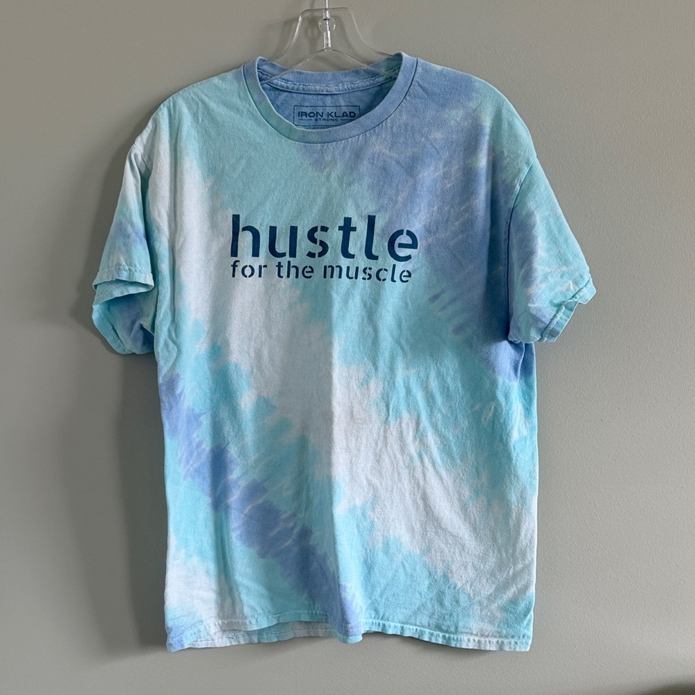 Hustle For The Muscle Tie-Dye Short Sleeve Tee
